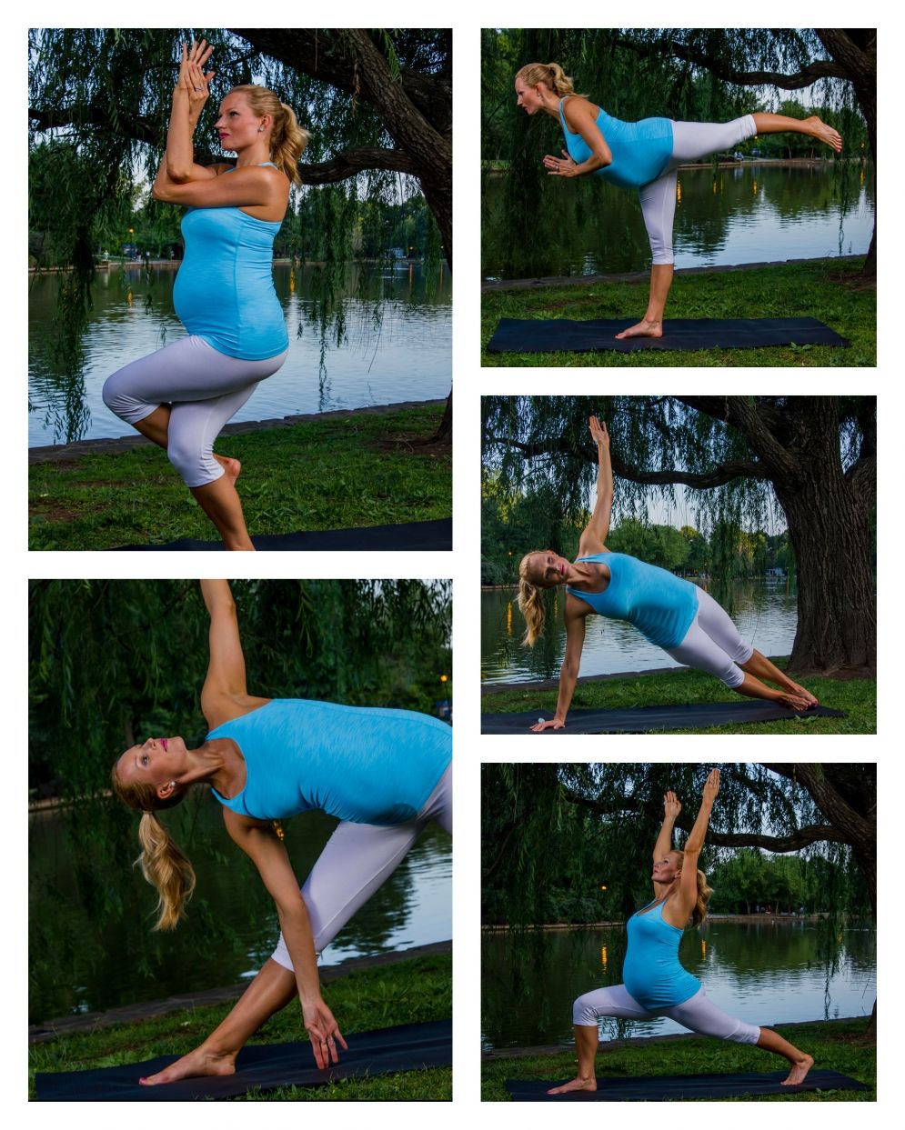 rutina prenatal de yoga