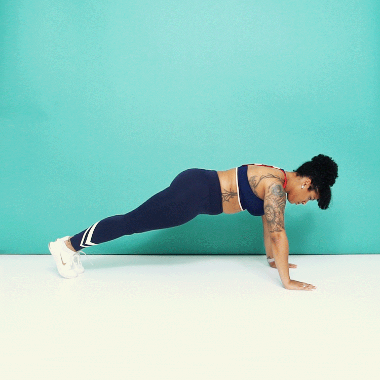lateral plank walk cookie
